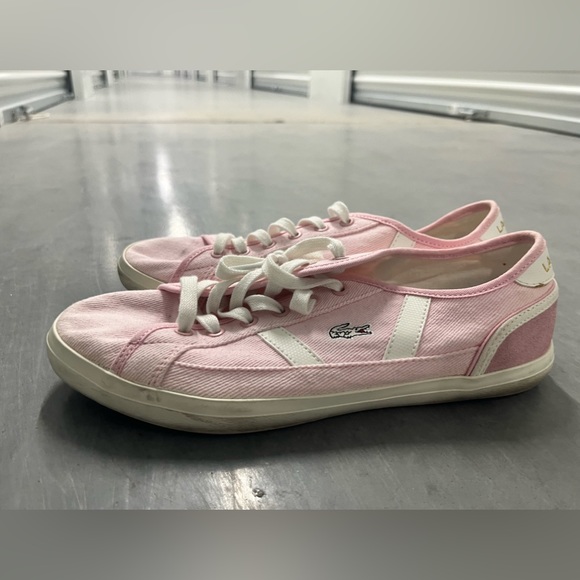 Size 8 Lacoste tennis shoes - Picture 11 of 14